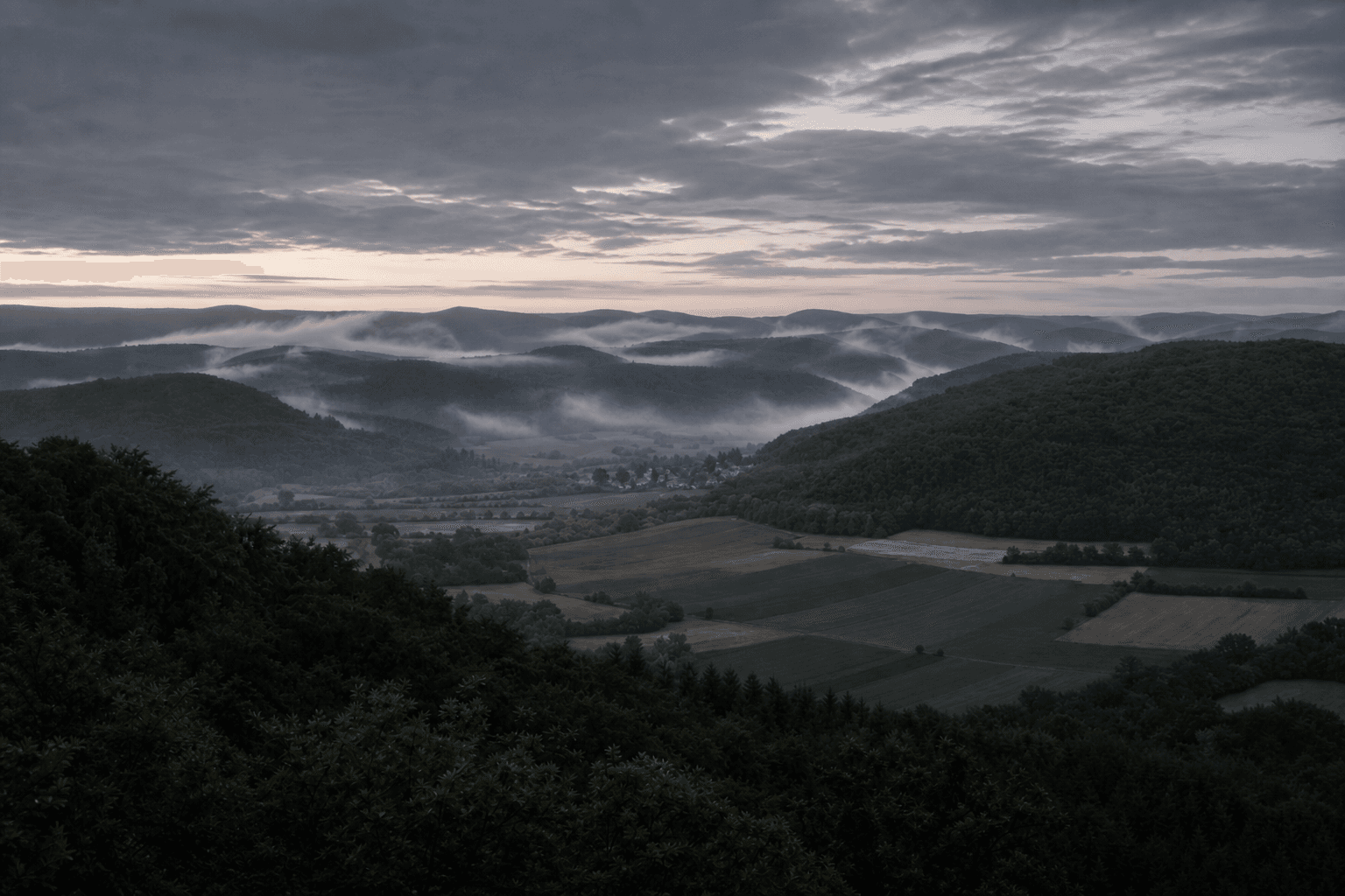 Nebeltal im Hunsrück