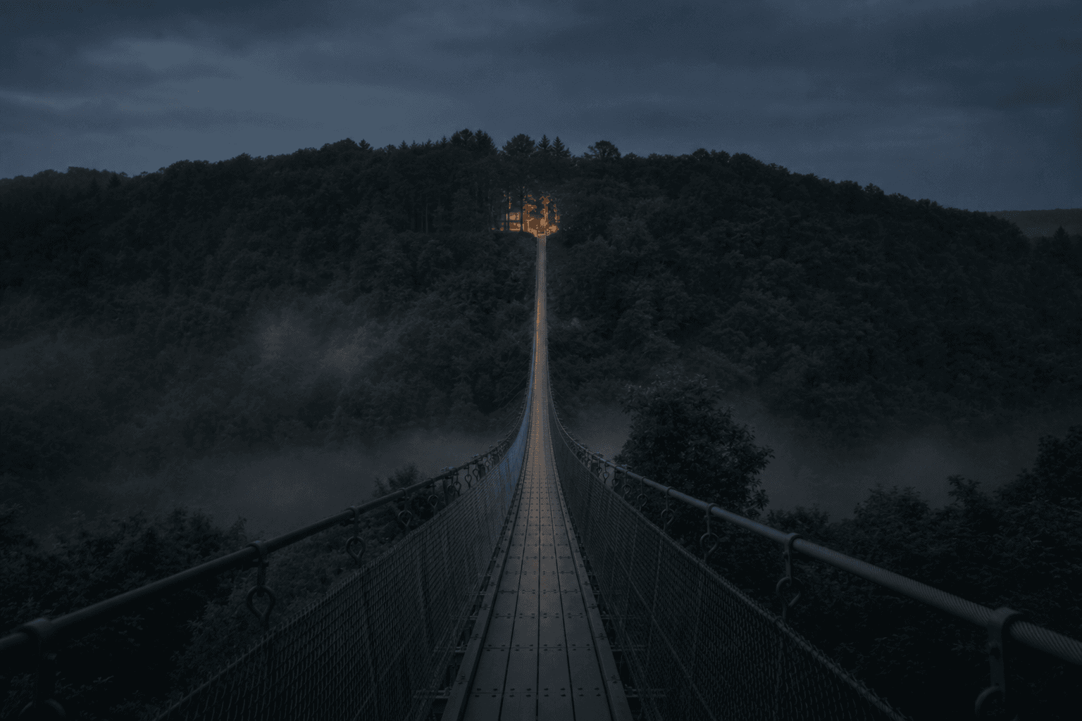 Geierlay-Brücke im Hunsrück